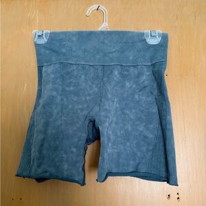 PINK Victoria's Secret Blue Bike Shorts